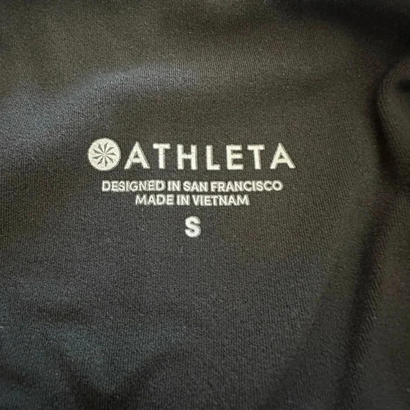 Athleta Crop Pull On Yoga Pants Size Small EUC - Picture 3 of 9